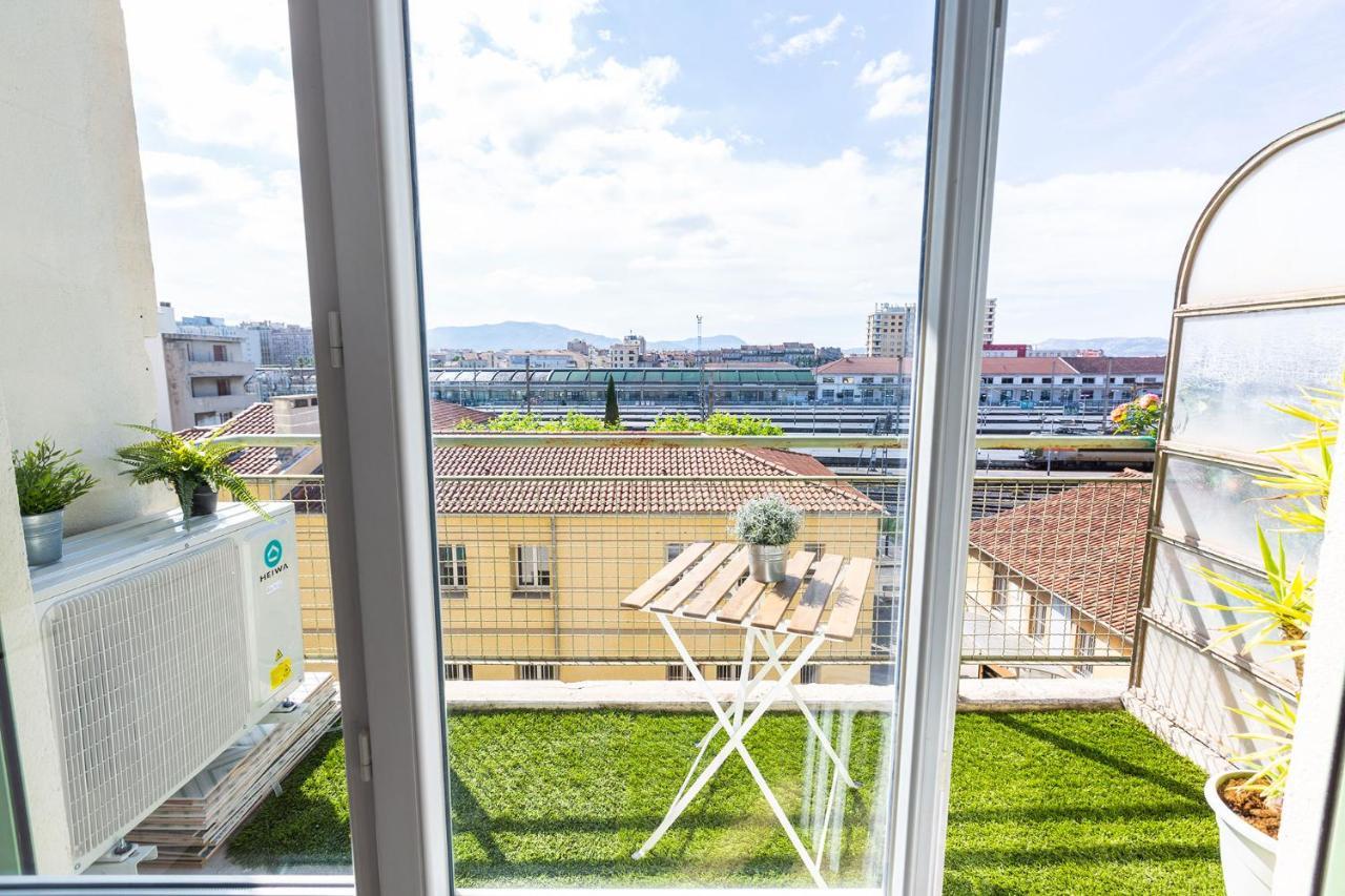 Apparthotel T3 Epicservices Saint-Charles مارسيليا المظهر الخارجي الصورة